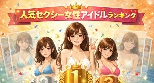 動画配信で視聴できる人気セクシー女性アイドルランキング